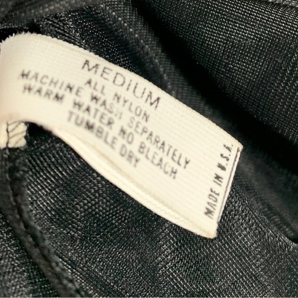 Vintage Shadow Line Chiffon Peignoir Lingerie Gown Size Medium - Picture 8 of 8